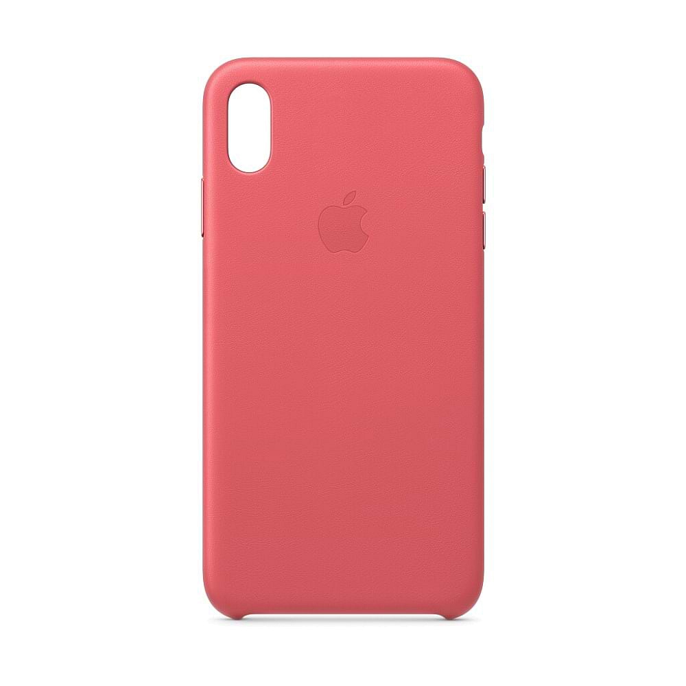 Apple iPhone XS Max Leather Case pink