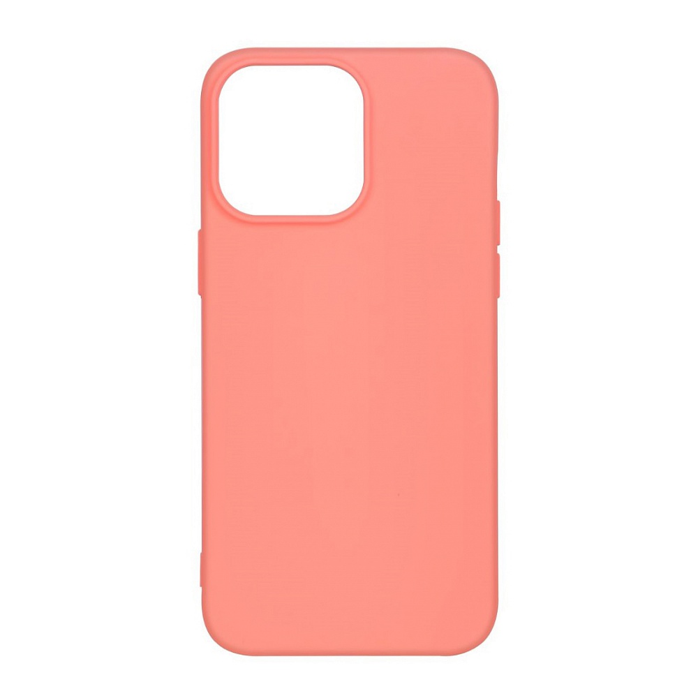 Mower Soft Silicone Case for iPhone 15 Pro Max Peach