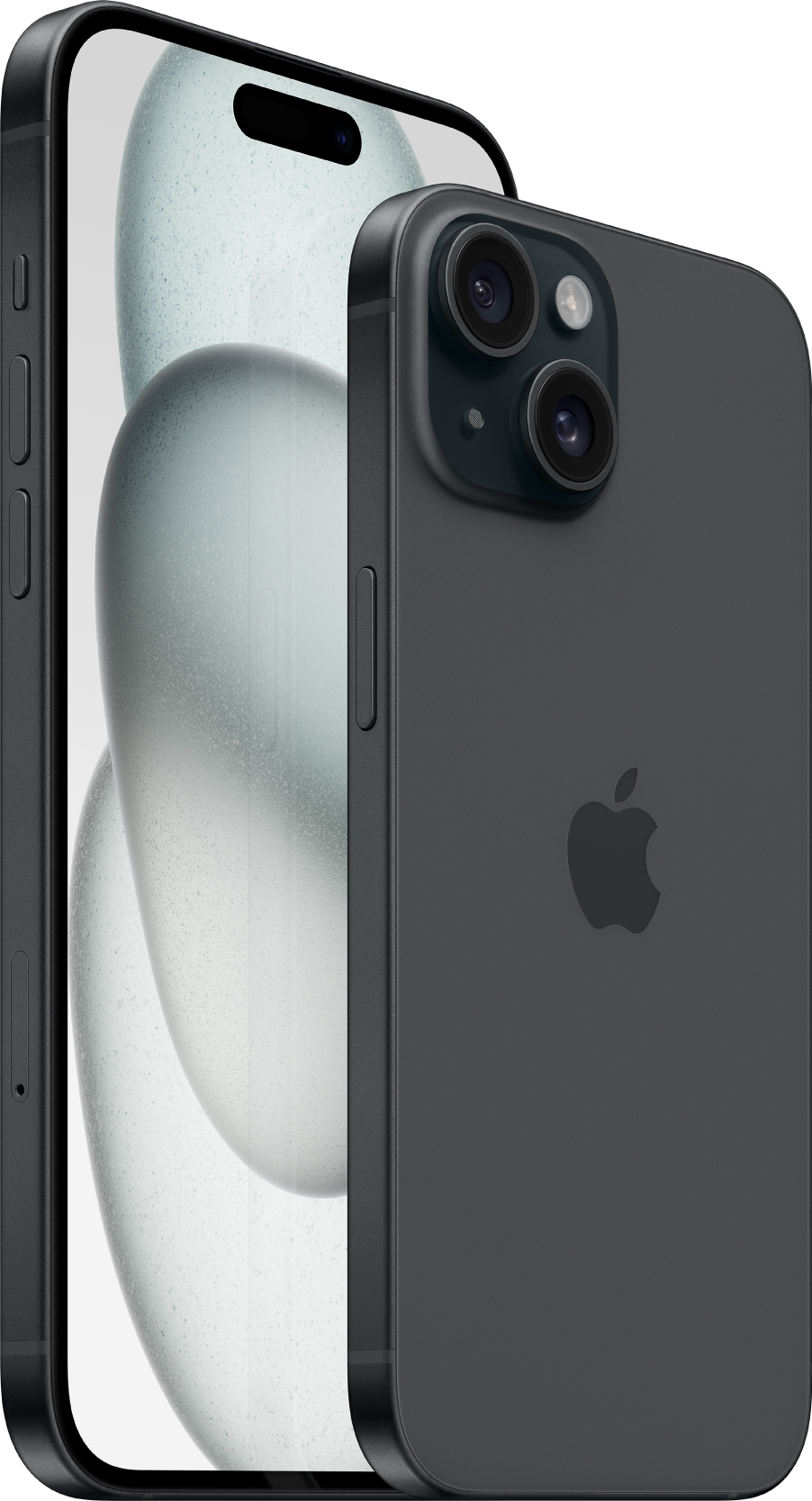 אייפון 15 ואייפון 15 פלוס בצבע שחור