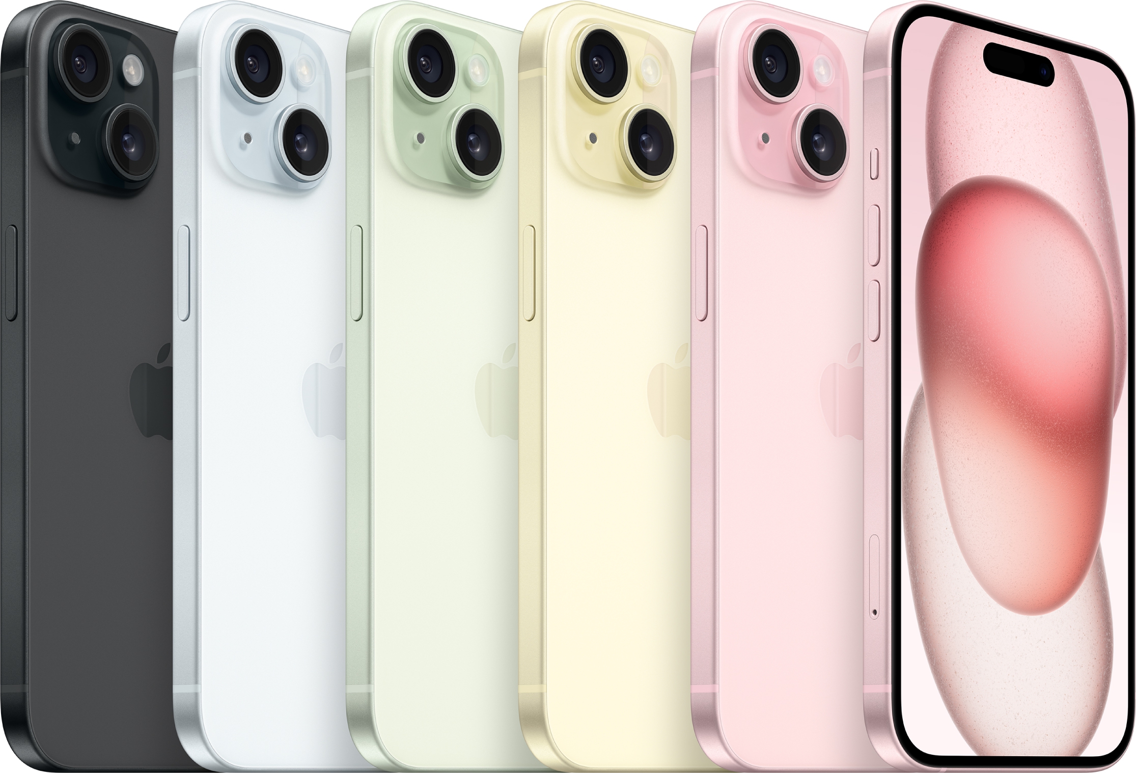 אייפון 15 צבעים
