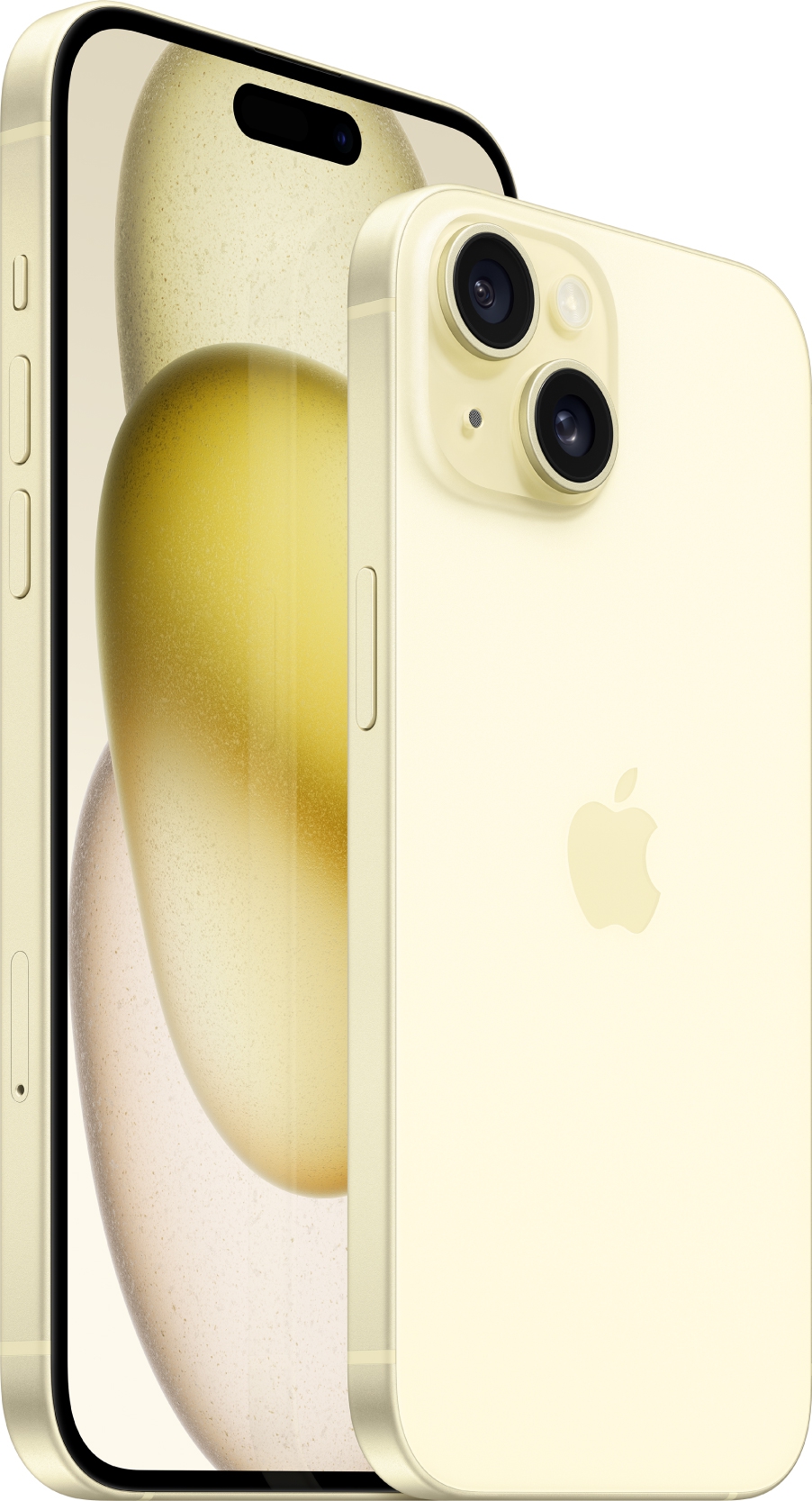 אייפון 15 ואייפון 15 פלוס בצבע צהוב